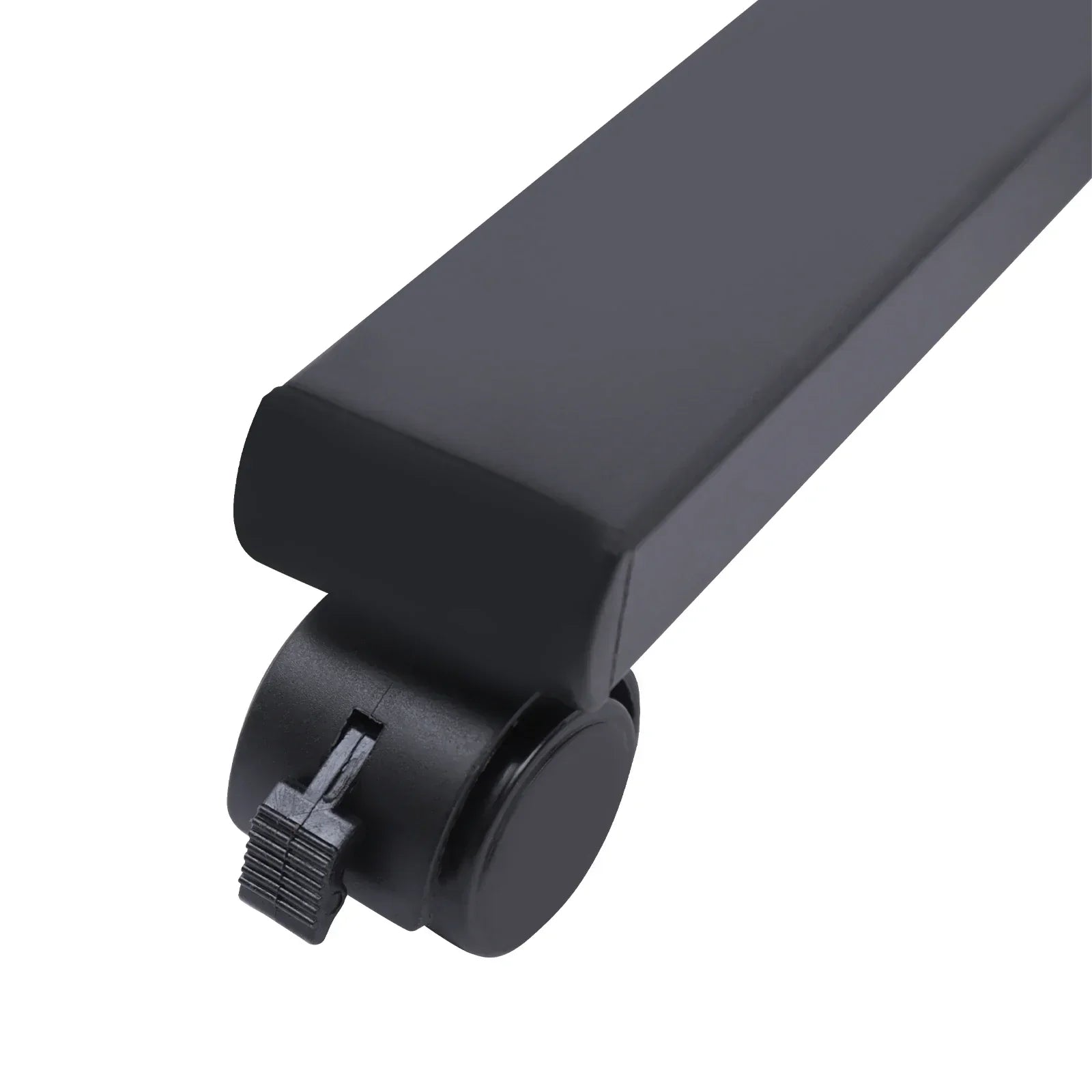 Höhenverstellbarer Laptop- und Computertisch mit Rollen – MDF & Stahl – 60 x 34,5 cm – Neigbar und mobil