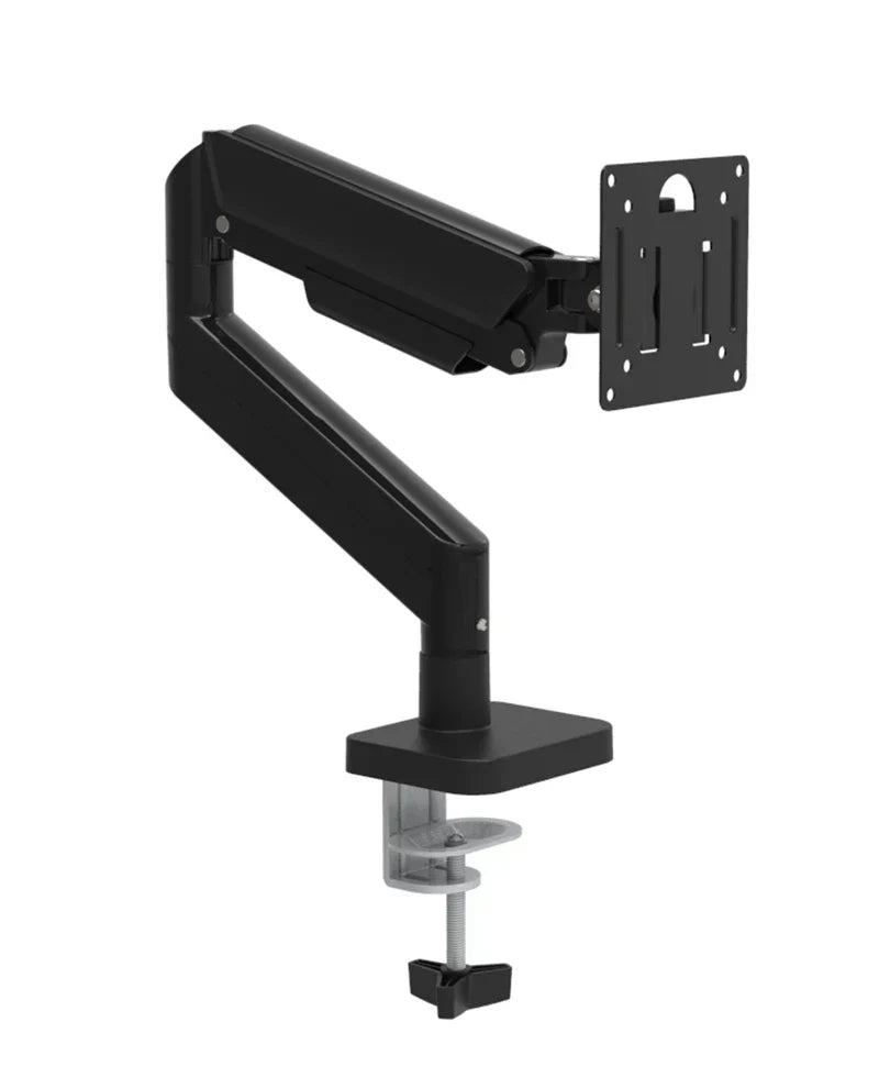 Gasfeder-Monitorhalterung für 17–32 Zoll Monitore – Full Motion, Höhenverstellbar – 2–10 kg Tragkraft – Schwarz/Weiß