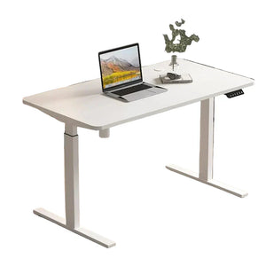 Elektrischer Höhenverstellbarer Schreibtisch – Steh- und Computertisch für Homeoffice – Eisen – 113 x 75 cm