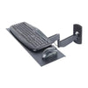 Wandmontierte Tastaturhalterung für 2-in-1 Monitor – Schwenkbar & Neigbar – 60 x 19 cm – Belastbar bis 10 kg