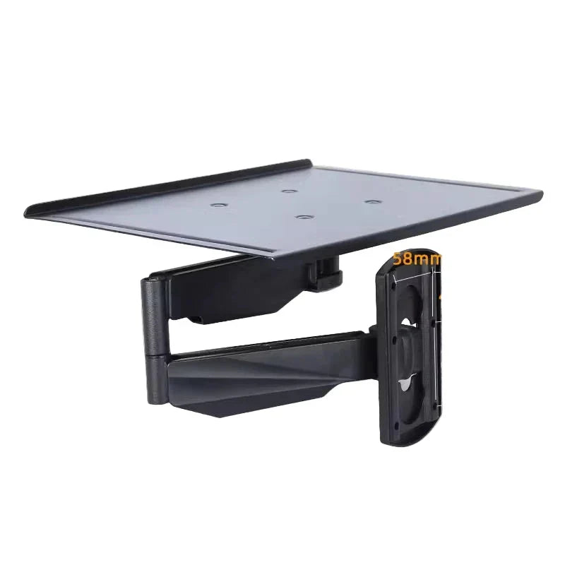 Wandmontierte Tastaturhalterung für 2-in-1 Monitor – Schwenkbar & Neigbar – 60 x 19 cm – Belastbar bis 10 kg