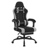 Gaming-Stuhl mit Fußstütze – Drehbar, Verstellbare Kopfstütze – 70 x 70 x 127 cm – Mehrere Farben